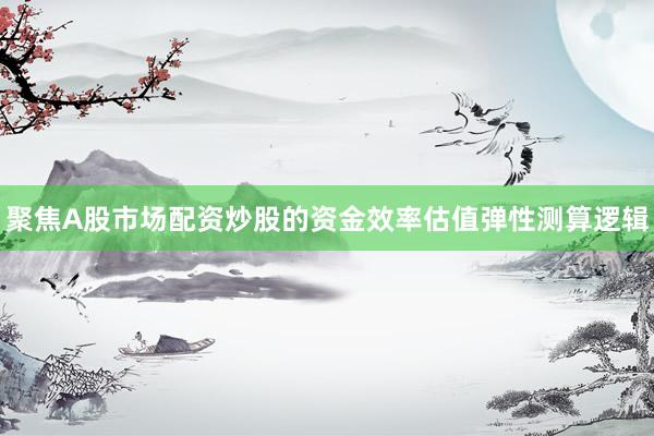 聚焦A股市场配资炒股的资金效率估值弹性测算逻辑